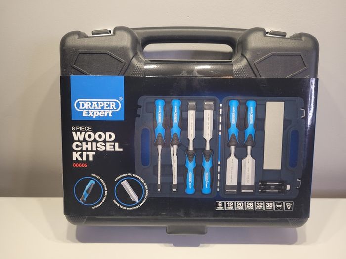 Draper Expert 8 Piece Wood Chisel Set 6 to 38mm