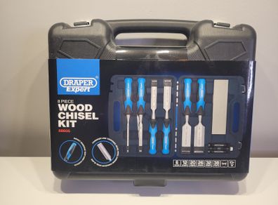 Draper Expert 8 Piece Wood Chisel Set 6 to 38mm