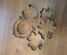 St. Patrick cookie cutter