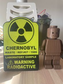 Chernobyl decorative sign