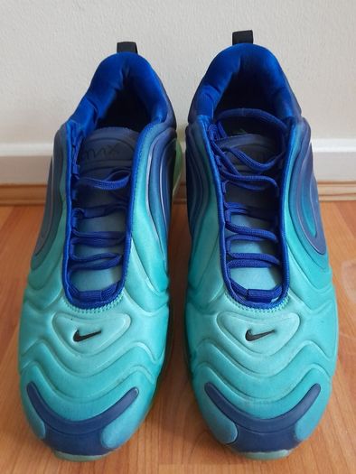Nike Air Max 720 Sea Forest UK-10/EUR-45 AQ2924-400 Deep Royal Blue/Black-Hyper Jade-2018