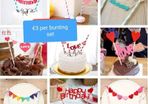 Cake Bunting - Various Styles available