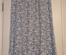 beautiful floral maxi skirt