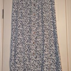 beautiful floral maxi skirt