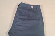womens MASSIMO DUTTI trousers jeans cotton grey stretchy Size  UK 12 EU 40