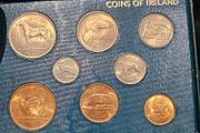 Ireland 1953 1954 1955 Coin Set in Original Holder Stunning Uncirculated Lustrous Coins! Amazing Set!!