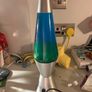 Blue and Silver Lava Lamp Image 3