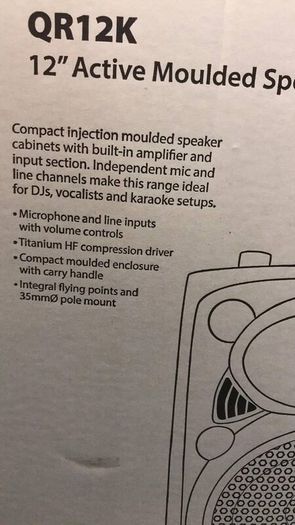 Speaker Cabinet QR12K Active Speaker