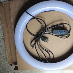USB Ring Light Dimmable ( around 30cm or 12 Inch)