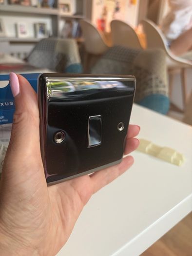 Nexus light switch- black nickel