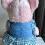 Large Soft Pig Plush Toy, approx. 30 cm tall Image 5