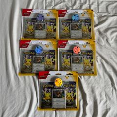 pokemon 30th anniversary celebrations eevee two pack blister with coin