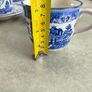 Arklow WILLOW IRELAND Blue and White inc Willow pattern 2 cup and saucers with milk jug set in saucer olso open suger bowl set in saucer 8 pices set 60.00 euro. Image 3