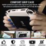 Accessory Bundle kit for Nintendo Switch Oled Accessories Essentials Pack Case and Screen Protector Comfort Grip Cover Headphones charger cable Games holder Image 7