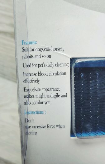 Pet brush, new, sale.