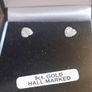 ladies 9ct gold earrings Image 5