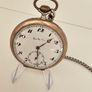 Antique Early 1900s Silver Pocket Watch Swiss made Image 3