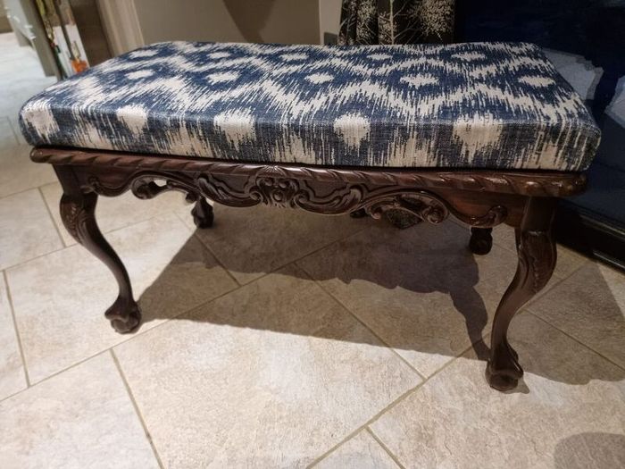 Stunning Carved Bench