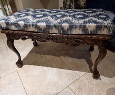 Stunning Carved Bench