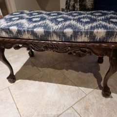 Stunning Carved Bench