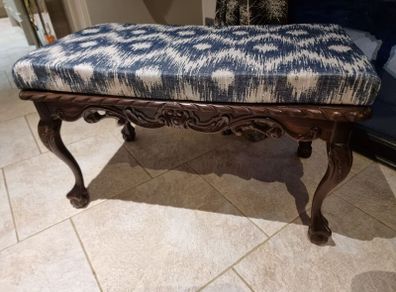 Stunning Carved Bench