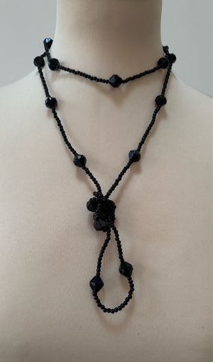 Vintage Black Beads