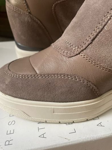Geox Wedge Trainer Boots