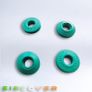 White Plastic Eyelets 12mm  pack of 10 Image 3