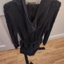 Women Long Jumper  Dress . Size 14/16. Like New. With Hoodie and fitting belt. Image 3