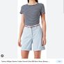 Tommy Hilfiger Women Shorts - UK 8 - Pastel Blue - BNWT RRP 99 Image 3
