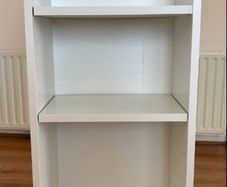 White IKEA Billy Bookcase
