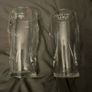 Guinness beer glasses pint half pint Image 3