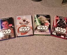 DK Star Wars 4 Reader Box sets with 4 books per set