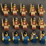 LEGO KNIGHTS : 25 Lion Soldiers vs Mercenaries and Barbarians" Image 4