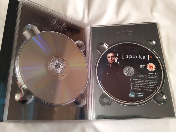 Spooks Complete Season 8 Dvd Boxset
