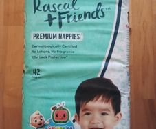 Nappy, Rascal and Friends, size 3, unopened