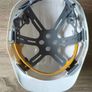 Construction Helmet. JSP EVO3  Comfort Plus Adjustable Slip Vented Safety Helmet White Image 5