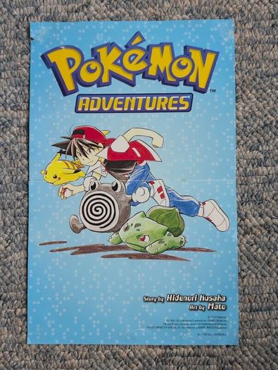 pokemon adventures manga: red and blue box set, gold and silver full set, ruby and sapphire full set