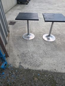 Small cafe tables