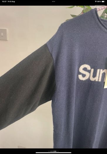 jumper Bnwt Carolyn Donnelly logo jumper with cashmere size small oversized