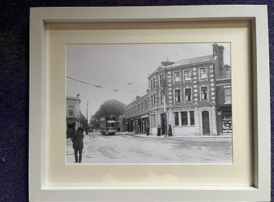 Terenure Crossroads, Dublin. Circa 1900. 40cm x 30cm