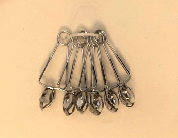 Mid Century French Snail Tongs Brevete SGDG