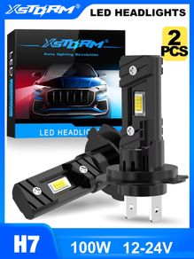 2PCS H7 LED Headlight Bulb 100W 20000LM CPS LED Canbus Auto Lamps 6500K LED Lights Bulb For Car 12V Truck Headlight