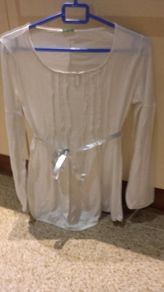 Two Maternity Benetton Tops