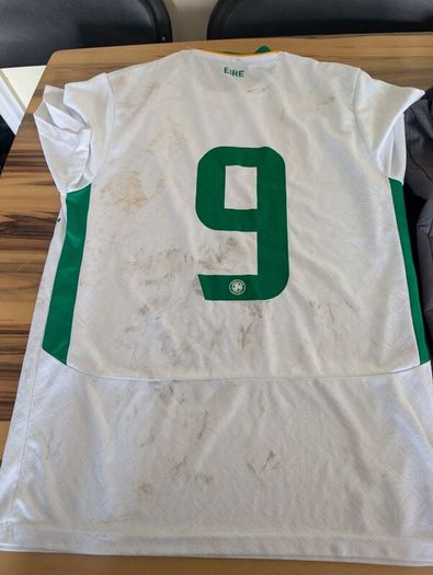 Ireland team issued soccer gear