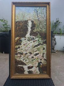 Charming Vintage Oil Painting signed & framed