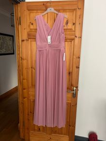 Pink maxi dress