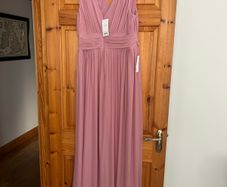 Pink maxi dress