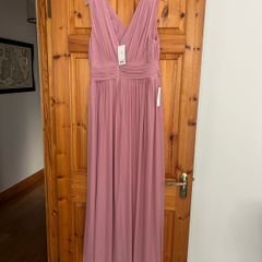Pink maxi dress