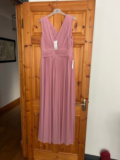 Pink maxi dress